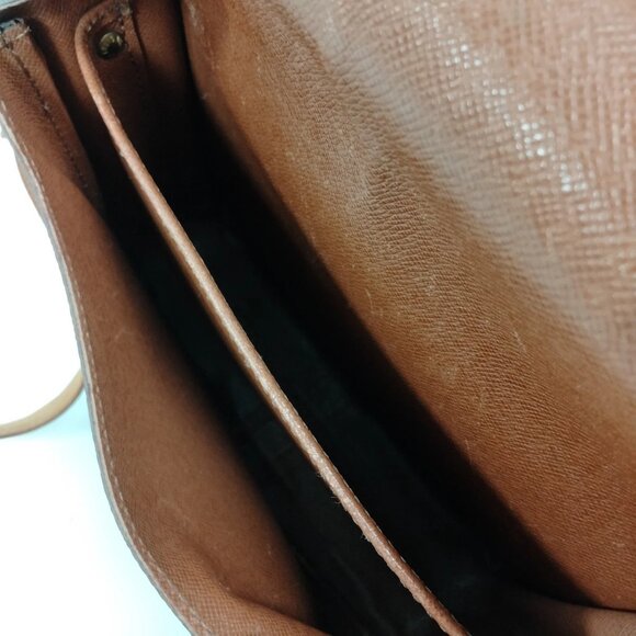 Authentic Louis Vuitton Cartouchiere MM Monogram Shoulder Bag LCMON304-112025 - Picture 7 of 9